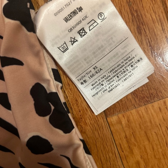 Valentino pink animal print bikini bottom sz XS - Picture 6 of 6